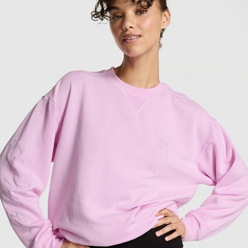 PINK Victoria's Secret Light Pink Sweatshirt